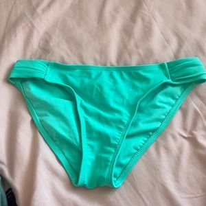 Teal full coverage Bikini bottom